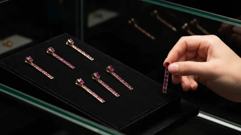 Achat de pendentif en rubis