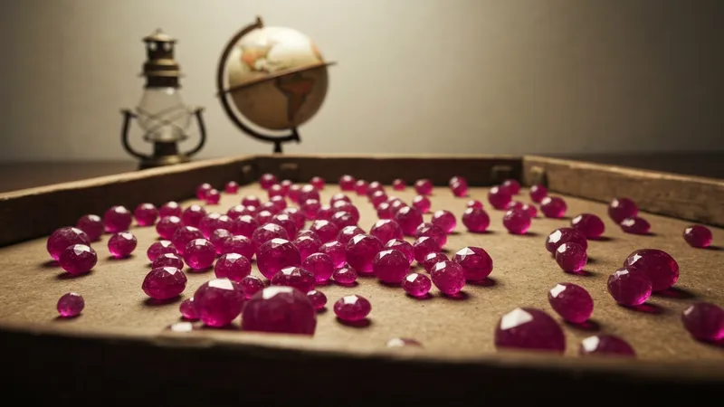 La valeur historique des rubis
