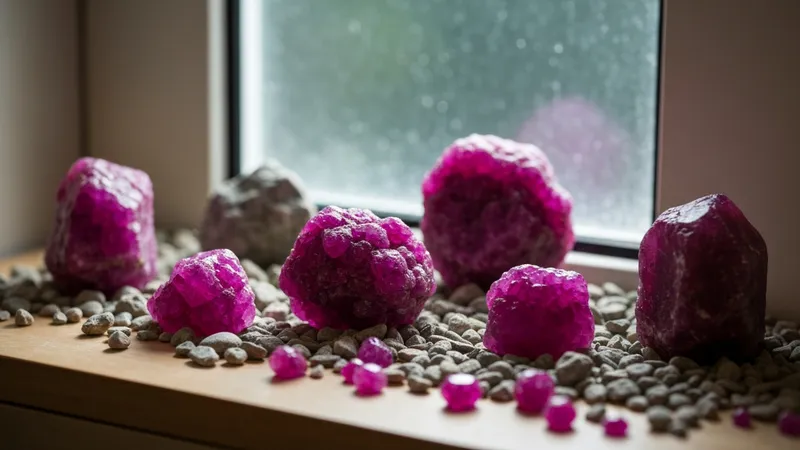 Les origines des rubis