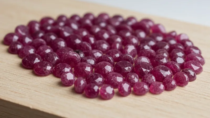 Les rubis synthétiques vs naturels