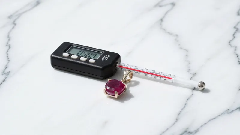 L'impact des températures sur les rubis